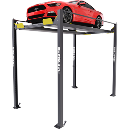 HD-7PXW (5175516) 7,000-lb. Capacity / Super-Tall Rise / Four-Post Lift / Vehicle Display Platform
